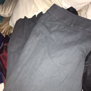 Gray pants, ladies size 8.
